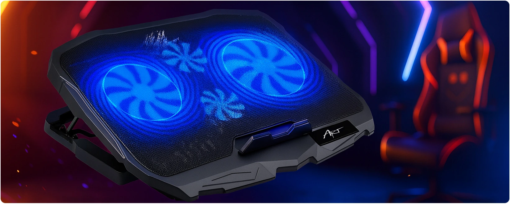 Podstawka chłodząca pod laptopa ART P4 – ergonomiczna i wydajna