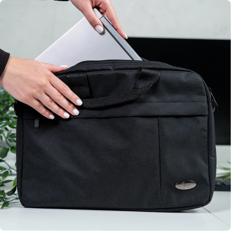 Wnętrze torby NB-302A ART – miękka wyściółka