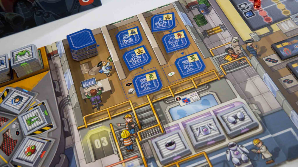 BOT FACTORY - PORTAL GAMES - VITAL LACERDA - PLANSZA