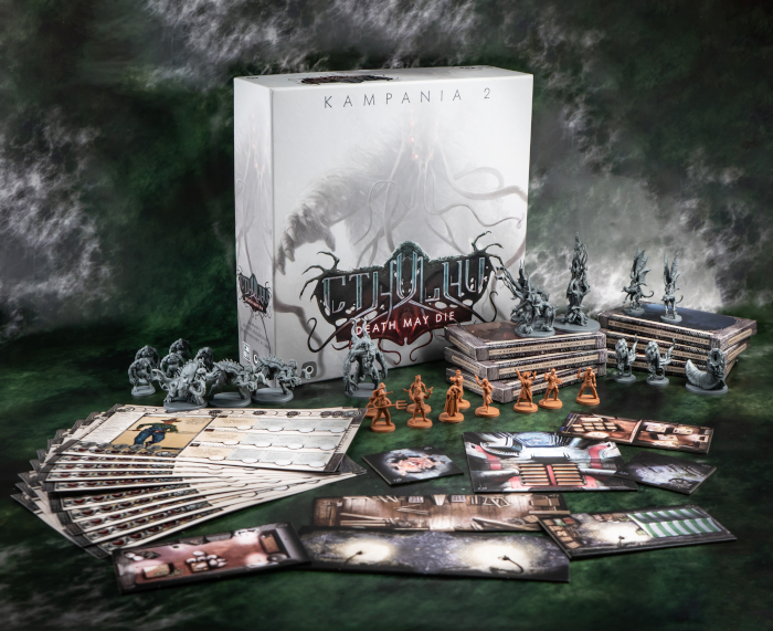 DEATH MAY DIE Kampania 2 - portal games - komponenty