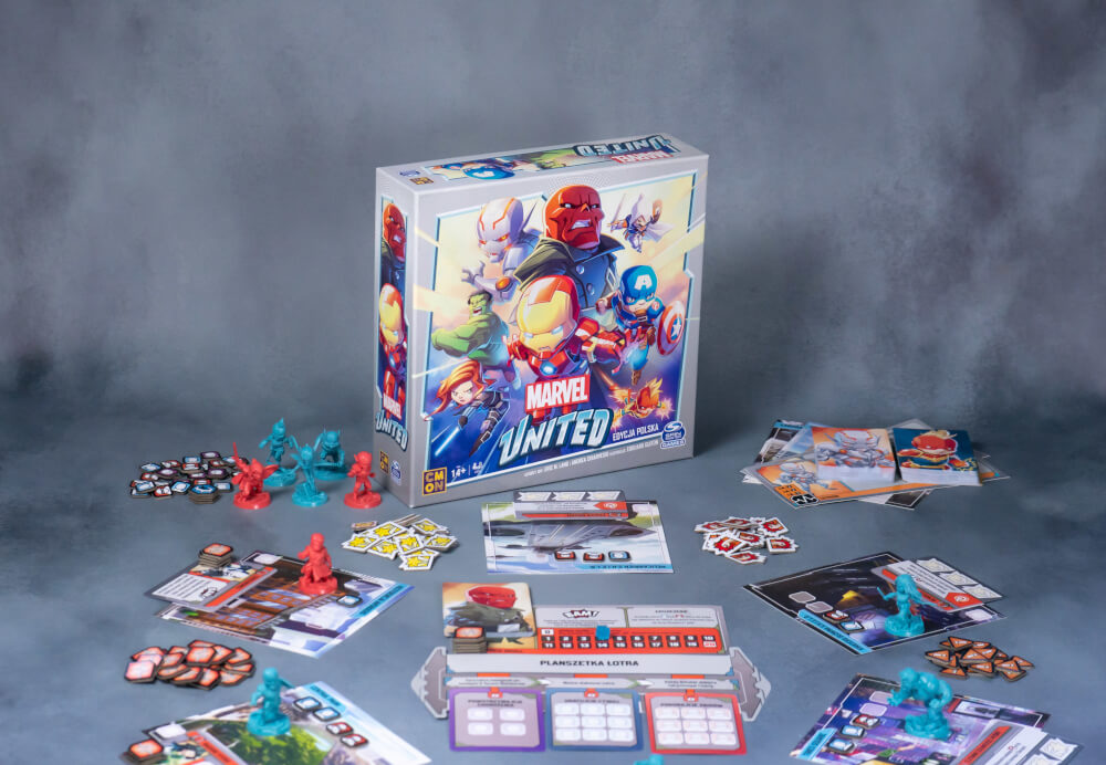 MARVEL UNITED - portal games - gra - artwork