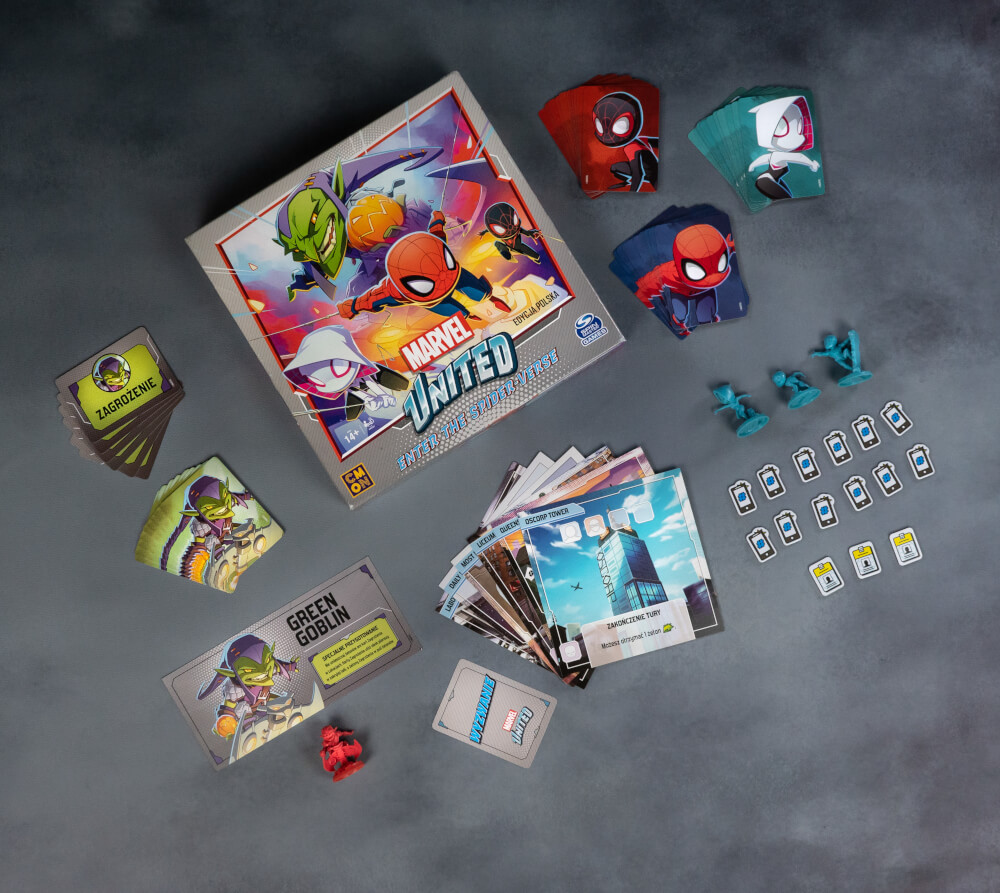 ENTER THE SPIDER VERSE - MARVEL UNITED - PORTAL GAMES