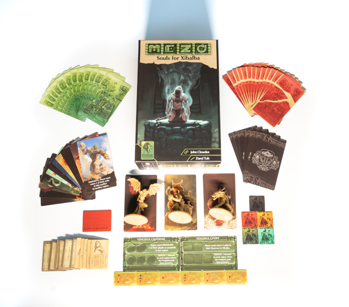 MEZO - DUSZE DLA XINBALBY - PORTAL GAMES - KOMPONENTY