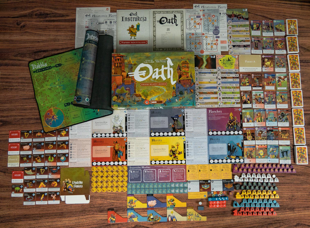 OATH - PORTAL GAMES - komponenty