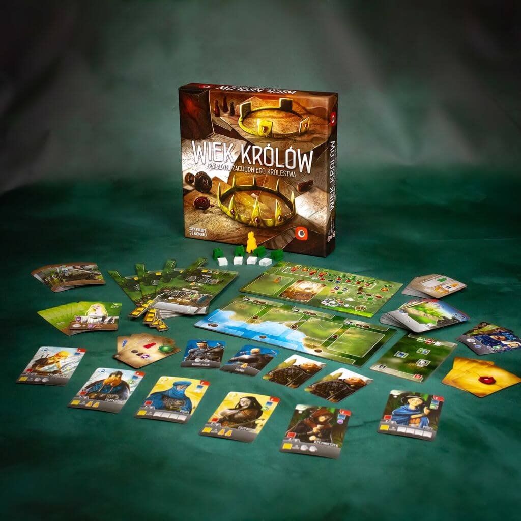 Paladyni Wiek królów dodatek portal games komponenty