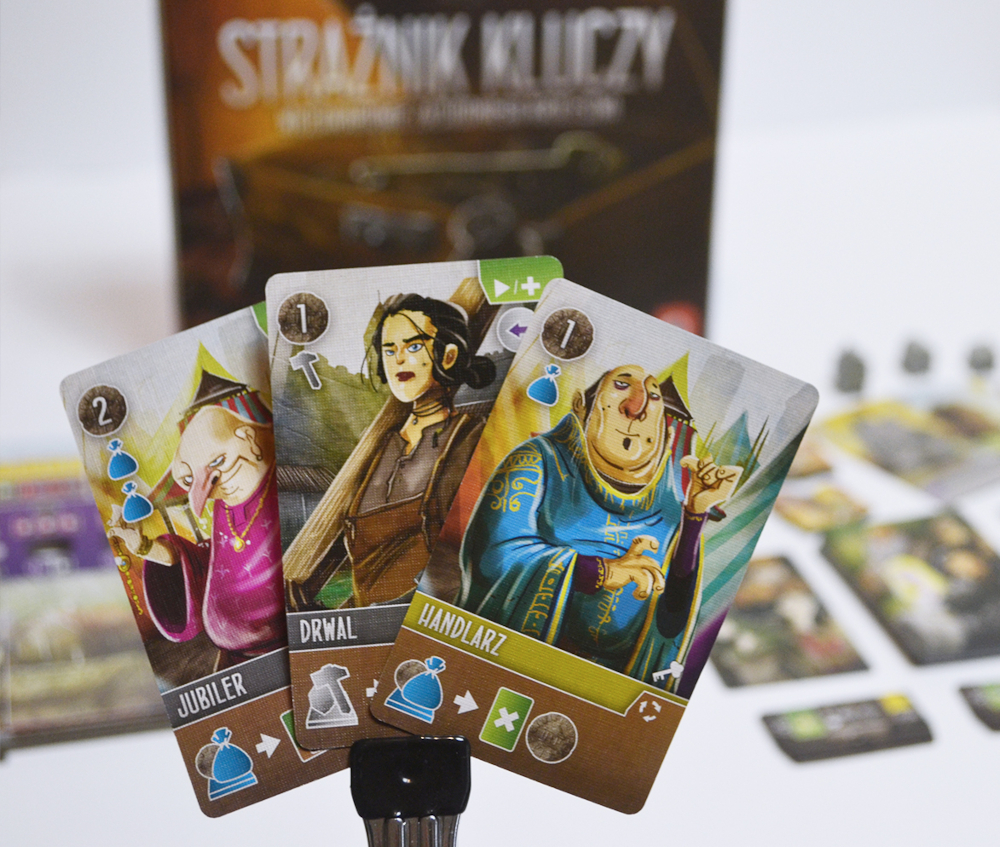 WICEHRABIOWIE STRAŻNIK KLUCZY dodatek portal games komponenty
