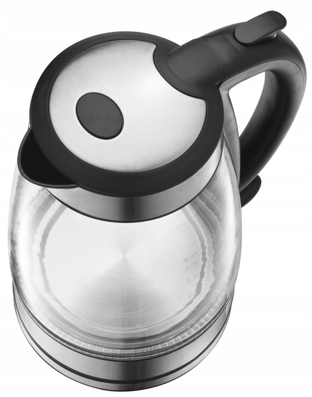 SZKLANY CZAJNIK ELEKTRYCZNY LED 1.7L CAS-07 ART