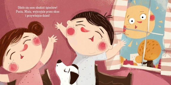 Książka dla dzieci PUCIO MÓWI DZIEŃ DOBRY