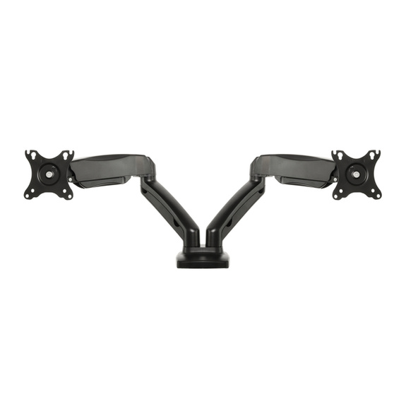 L-16GD - Regulowany uchwyt do 2 monitorów na sprężynie gazowej