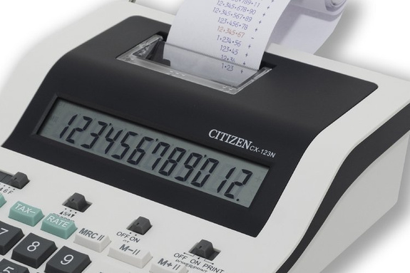 DRUKUJĄCY KALKULATOR BIUROWY CX123N CITIZEN
