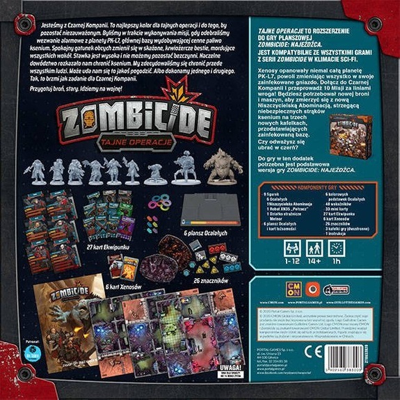 ZOMBICIDE NAJEŹDŹCA: TAJNE OPERACJE