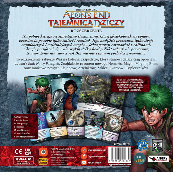 AEON'S END: TAJEMNICA DZICZY