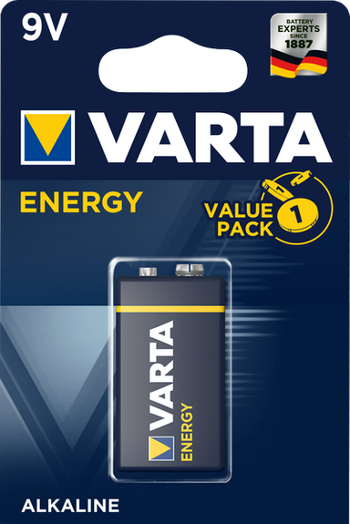BATERIA VARTA ENERGY 9V 1szt/opak