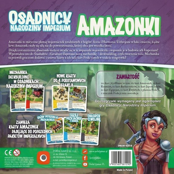 OSADNICY NARODZINY IMPERIUM: AMAZONKI