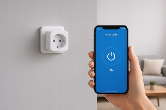 SMART ADAPTER GNIAZDO 230V SH-PWWIF-G2 biały ART