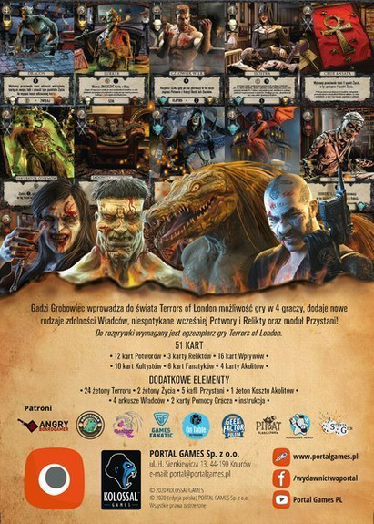 TERRORS OF LONDON: GADZI GROBOWIEC