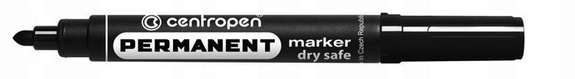 TRWAŁE MARKERY PISAKI FLAMASTRY DRY SAFE 4 kolory
