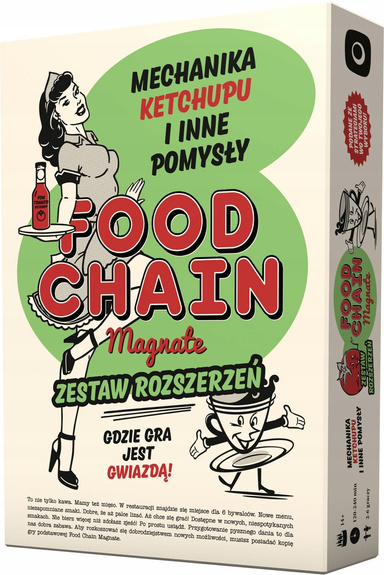 Gra Planszowa Food Chain Magnate: Mechanika Ketchupu Portal Games