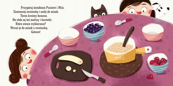 Książka dla dzieci PUCIO MÓWI DZIEŃ DOBRY