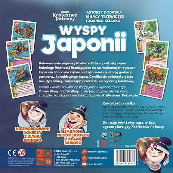 OSADNICY KRÓLESTWA PÓŁNOCY: WYSPY JAPONII