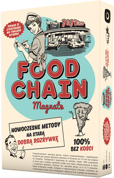 Gra planszowa Food Chain Magnate (edycja polska) Portal Games