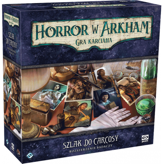 HORROR W ARKHAM LCG: SZLAK DO CARCOSY - Rozszerzenie Badaczy