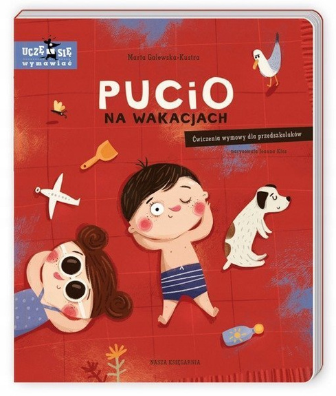 Książka dla dzieci PUCIO NA WAKACJACH