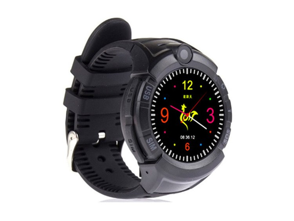 Smartwatch lokalizator dla dzieci z GPS WIFI + APARAT czarny